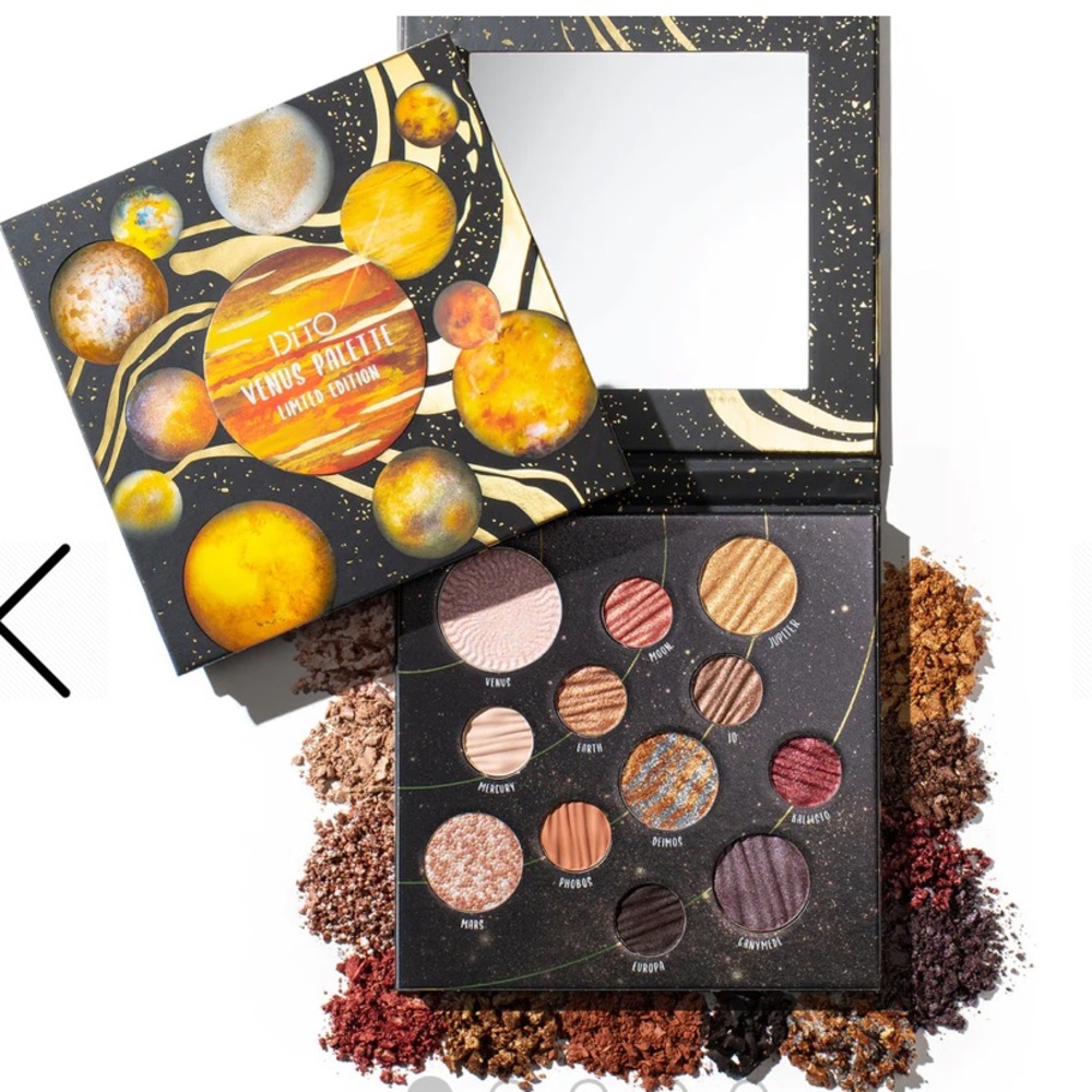 Dito Cosmetics Venus Palette Limited Edition 12 Shade Palette